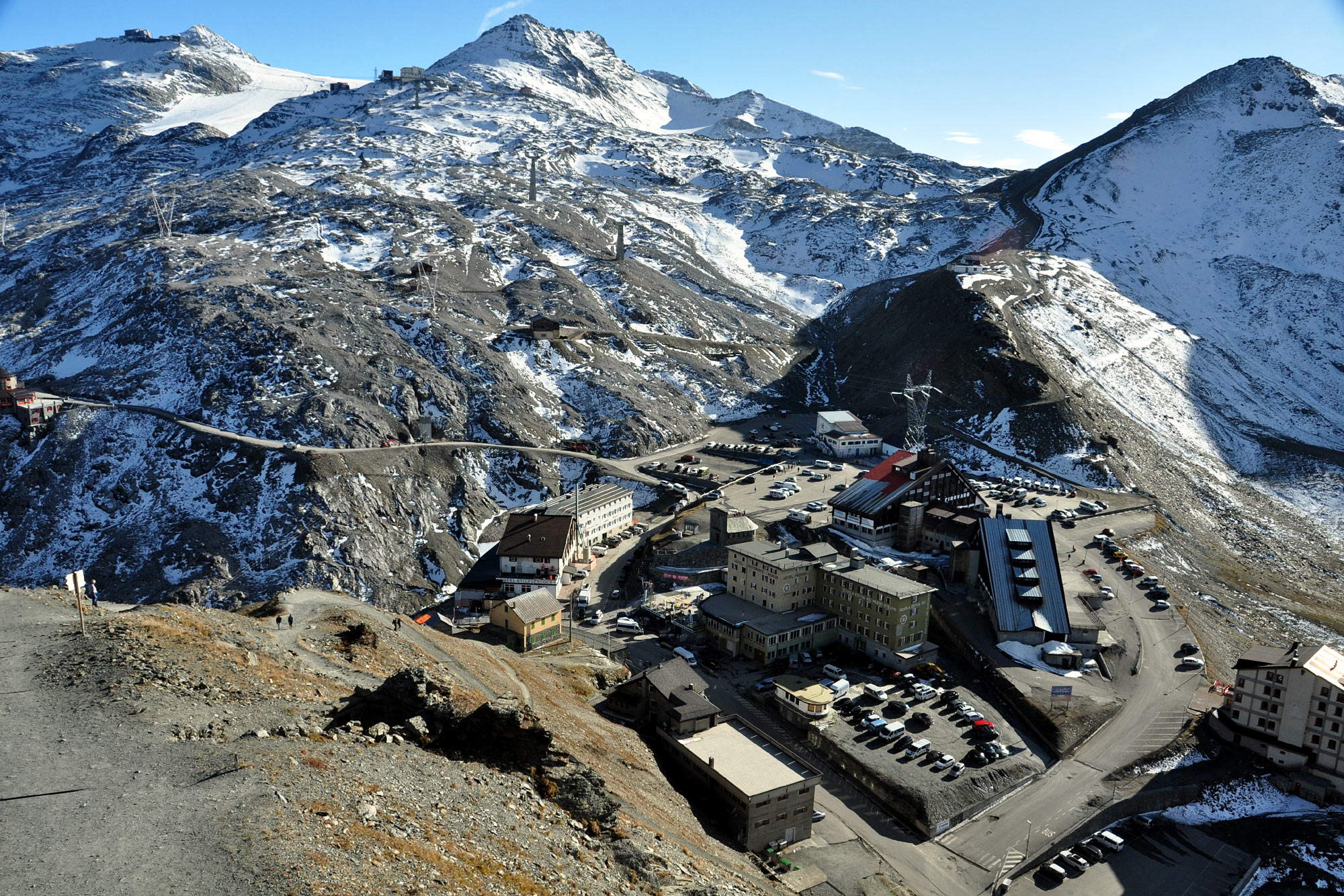 Rifugio Garibaldi, Dreisprachenspitze, Passo Stelvio